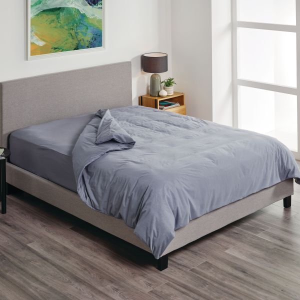 Protect-A-Bed Fusion Quilt Cover Charcoal King