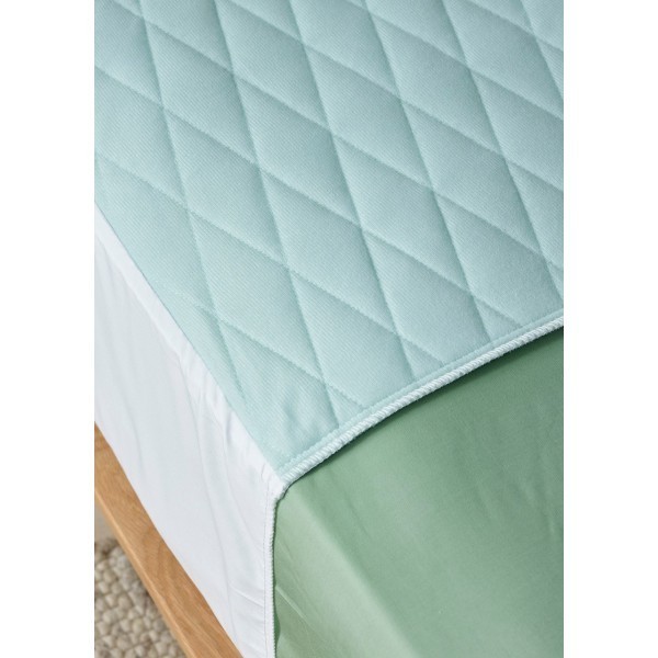 StayDry Blue-E Bed Pad 2000ml Double With Wings Aqua - Image 2