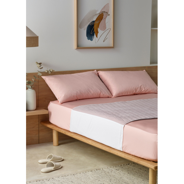 StayDry Blue-E Bed Pad Double With Wings Lilac