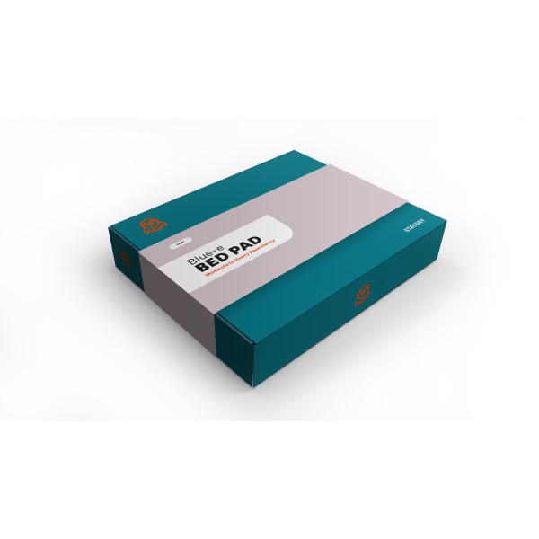 StayDry Blue-E Bed Pad Single With Wings Clay - Image 3