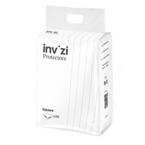 Invizi Bed and Chair Underpad 60x60cm 800ml Pk30