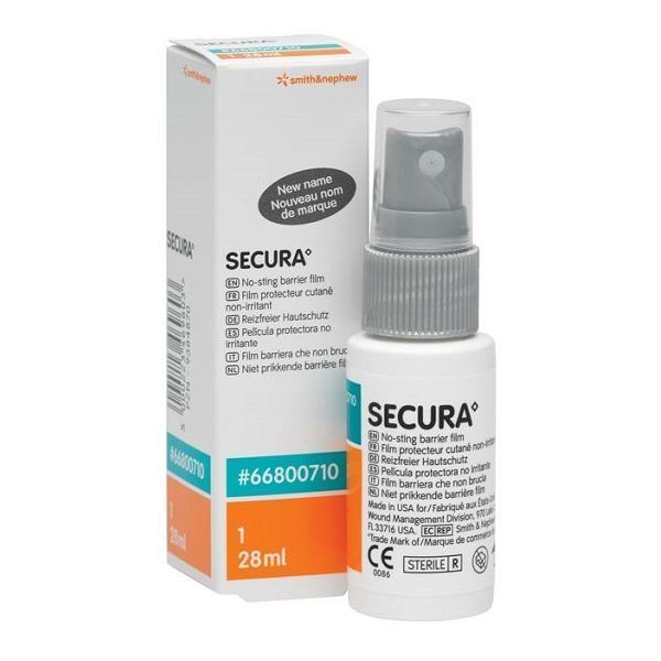 Secura No Sting Barrier Film Spray 28ml by Secura in Barrier Creams
