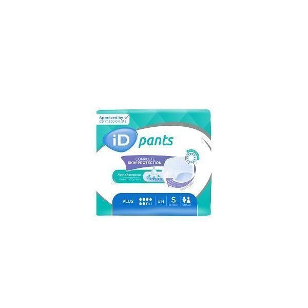 iD Pants Plus S 60-90cm 1320ml Pk14 by iD in Pull_Ups Small