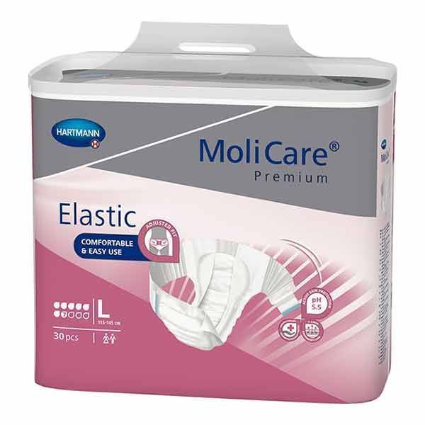 MoliCare Premium Elastic 7 Drops Large 2719ml Pk30 by MoliCare in AllInOnes Large