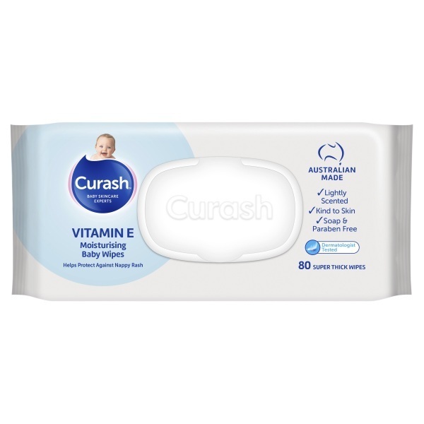 Curash Wipes Vitamin E Pack 240 - Image 3
