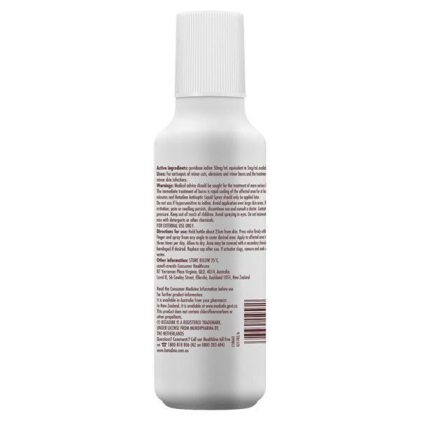 Betadine Spray 75ml - Image 2