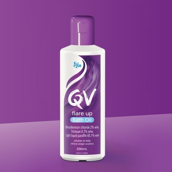 QV Flare Up Bath Oil 500ml - Image 3