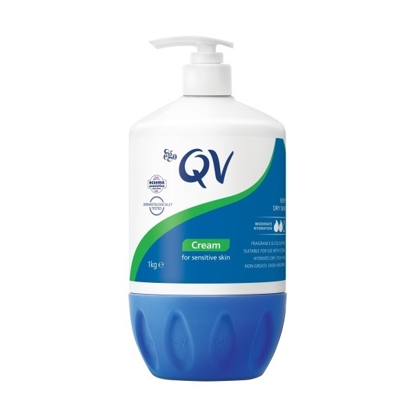 QV Cream 1kg Pump by QV in Moisturising Creams and Lotions
