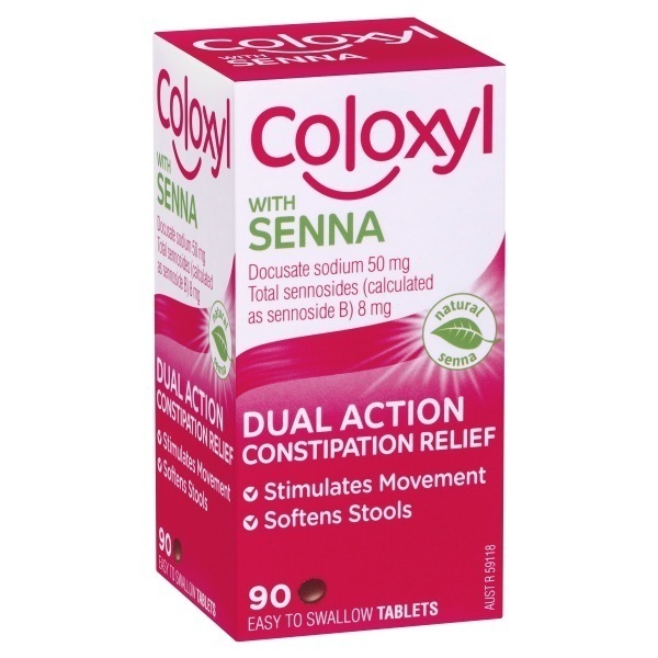 Image of Coloxyl and Senna 90 Tabs by Coloxyl - medical product