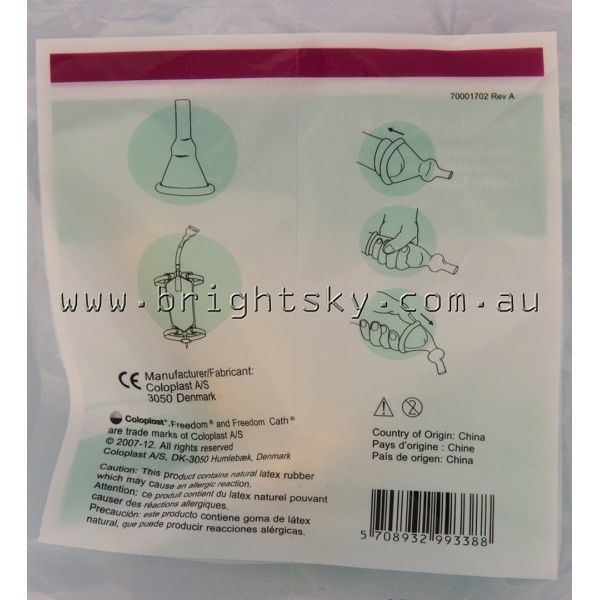Freedom Catheter Self Adhesive Latex External 28mm - Image 2