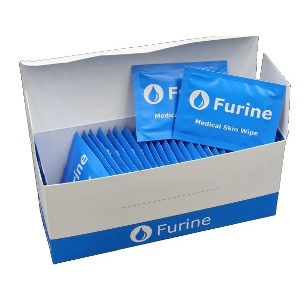 Furine Medical Skin Wipe Box 30 - Image 2