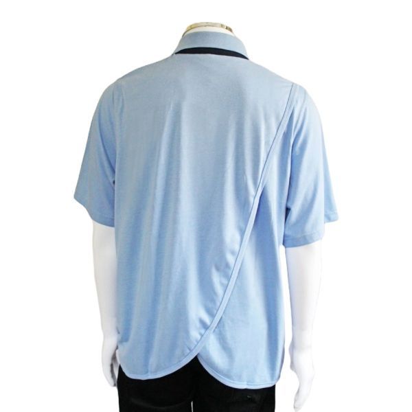 Men's PB Polo Short Sleeve Large Blue - Image 2