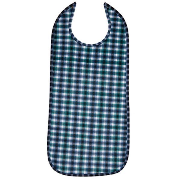 Buddies Clothing Protector Long with Press-stud Closure Tartan by Buddies in Clothing Protectors