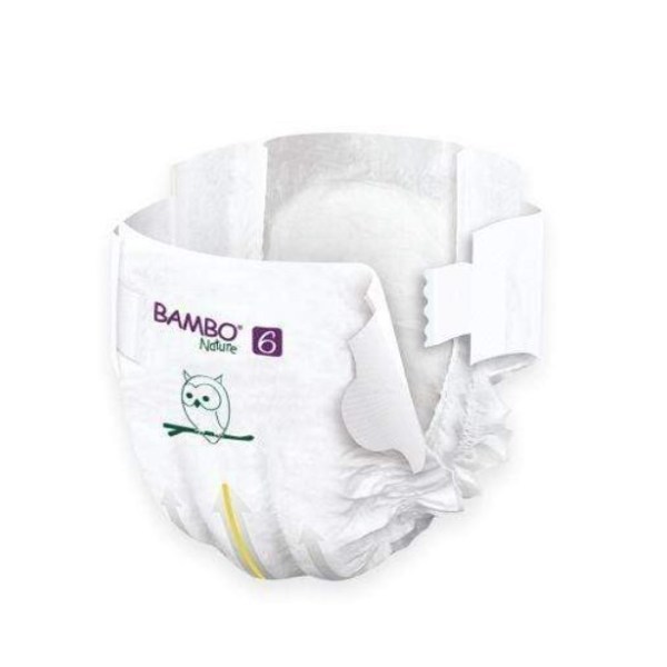 BAMBO NATURE NAPPIES SIZE 6 16KG+ Pk20 - Image 2