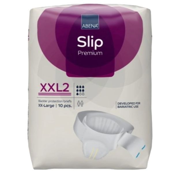 Abena Slip XXL2 Bariatric 3200ML 254CM Pk10 by Abena in AllInOnes Extra Extra Large