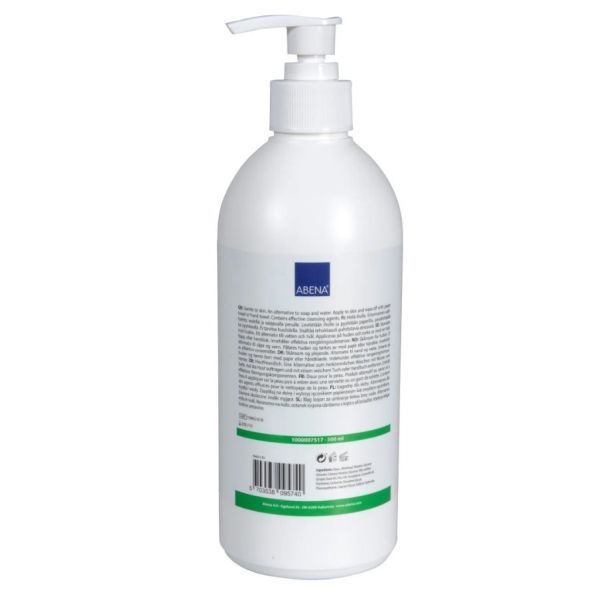 Abena Waterless Wash Lotion 500ml - Image 2
