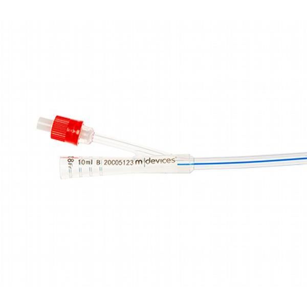 MDevices Silicone Catheter 5-10ml 45cm M FG18 - Image 3