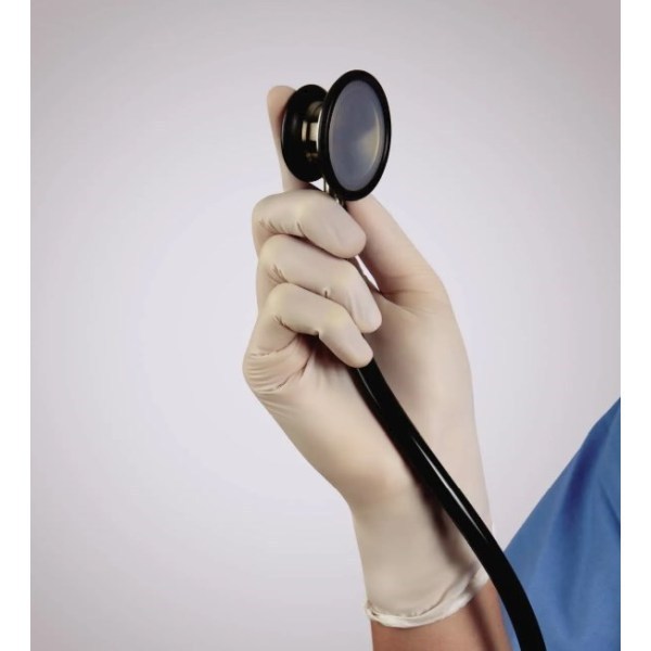 Curad 3G PF Vinyl Gloves S Box 100 - Image 2