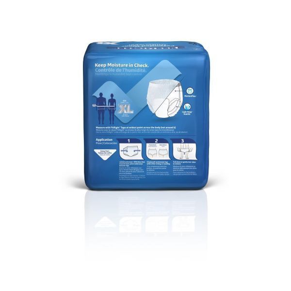 FitRight Extended Wear Underwear X-Large 142-173cm Pk 12 - Image 2