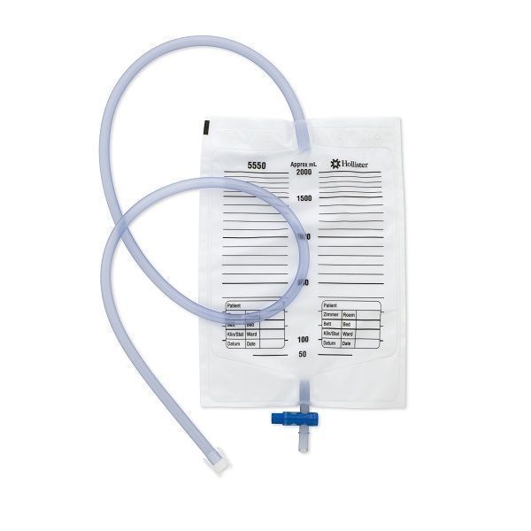 Hollister Urostomy Night Drain Bag Non-Sterile 2L by Hollister in Night_Bag_and_Bottle 2000ml
