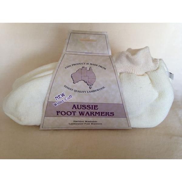 Sheepskin Footwarmers Medium by KYDA Leather & Sheepskin in Footwear
