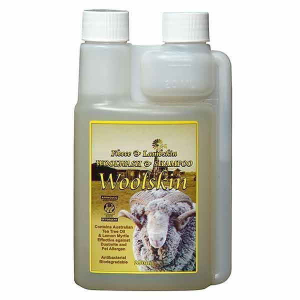 Woolskin Sheepskin Shampoo and Woolwash 250ml by KYDA Leather & Sheepskin in Other Sheepskin