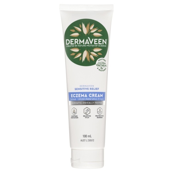 Dermaveen Sensitive Relief Eczema Cream 100ml - Image 3