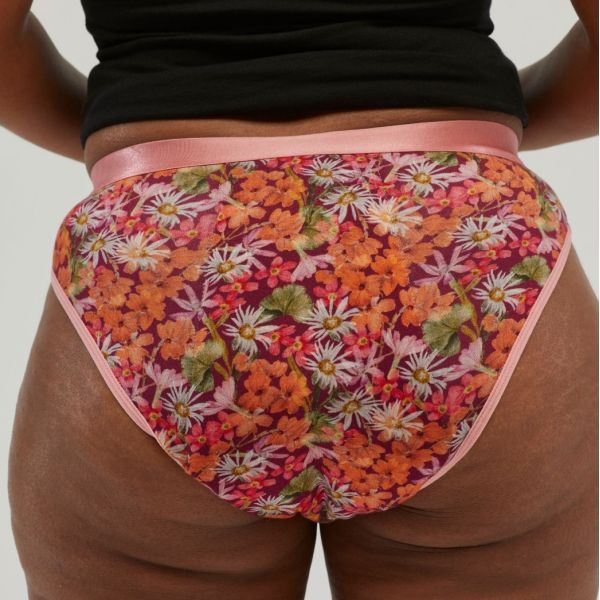 Staydry Ladies Bikini Brief Floral 250ml Size 20/3XL - Image 2