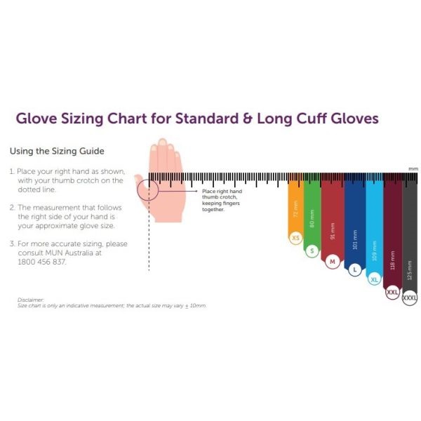 GloveOn Innova Latex Gloves Powder Free Small Box 100 - Image 3