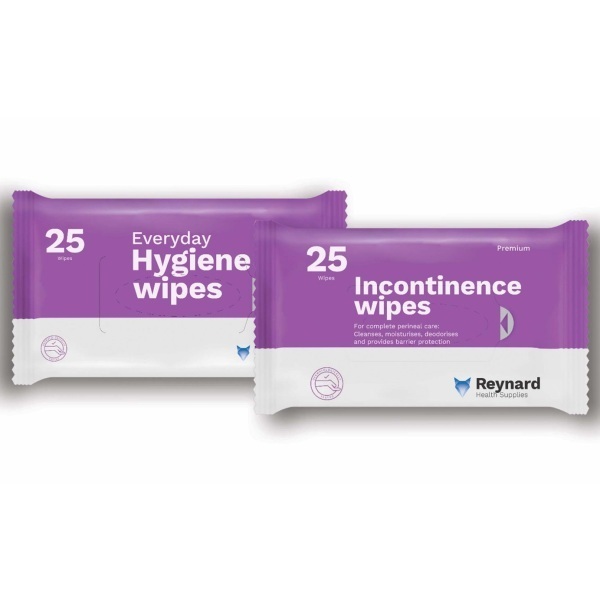 Reynard Incontinence Wipes Pack 25 - Image 2