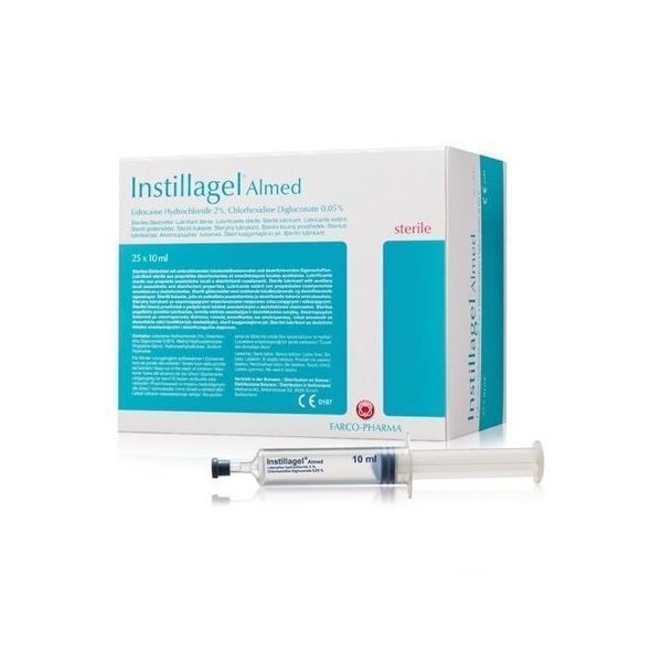Image of Instillagel Almed 10ml Lidocaine And Chlorhex Lubricant Syringe by Instillagel - medical product