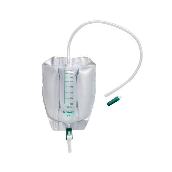 Urimed Tribag Plus 800ml Leg Bag Non-Sterile 60cm Lever Tap by Urimed in Leg_Bag 800ml