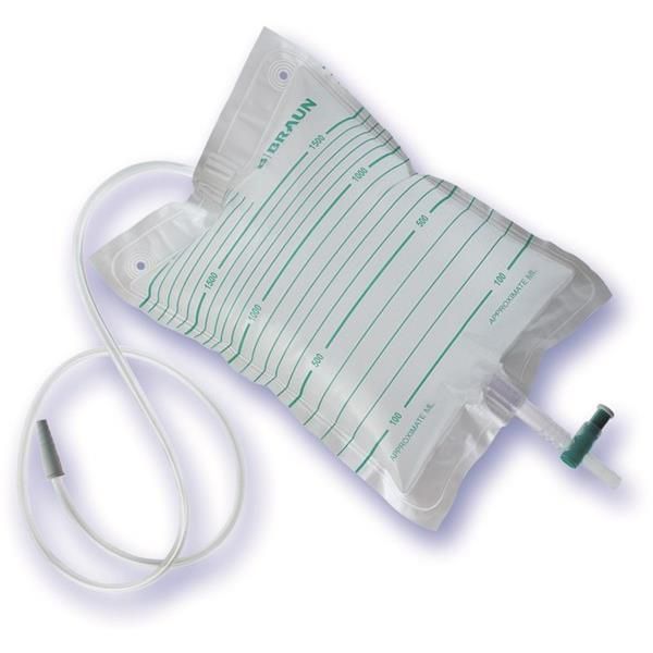Medicare Drain Bag 2L Non-Sterile 90cm T Tap by Medicare in Night_Bag_and_Bottle 2000ml
