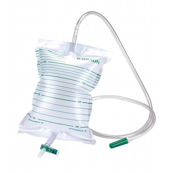 Urimed Drain Bag 2Lt 120cm Tube Non-Sterile T Tap by Urimed in Night_Bag_and_Bottle 2000ml