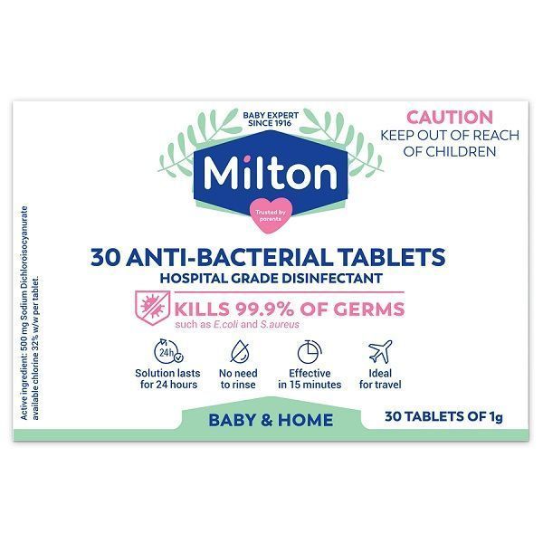 Milton Tablets Pk30 by Milton in Power and Tablet Disinfectants