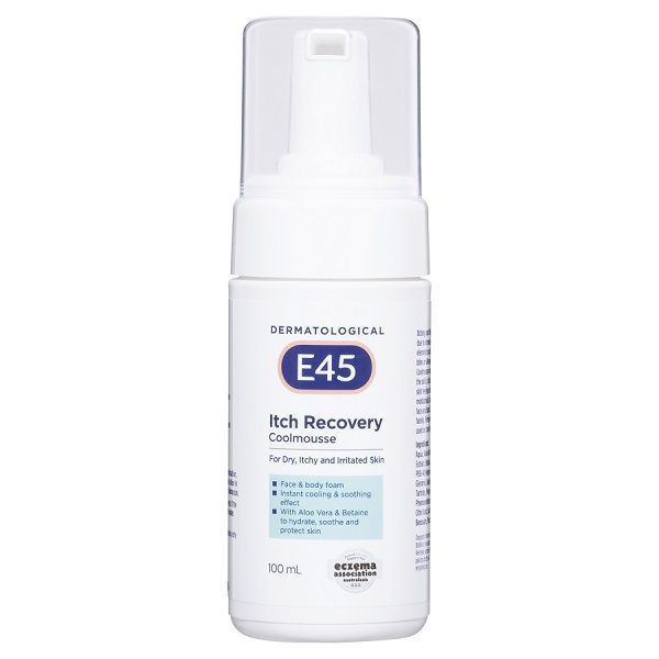 E45 Itch Recovery Cool Mousse 100ml by E45 in Other Skin Care