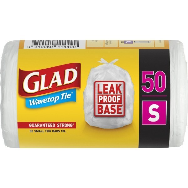 Glad Wavetop Bag 18 Litre 50 Roll For Swing Bin Liners - Image 2