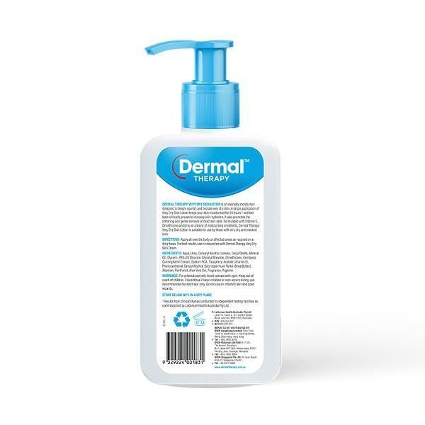 Dermal Therapy Very Dry Skin Lotion 500ml - Image 2