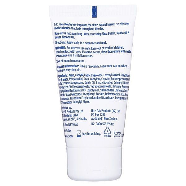 E45 Face Moisturiser 50ml - Image 2