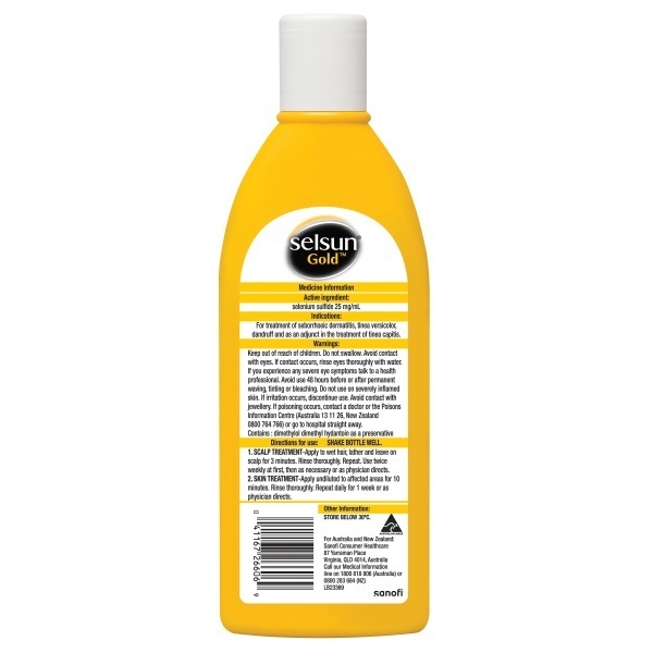 Selsun Gold Treatment 375ml - Image 2