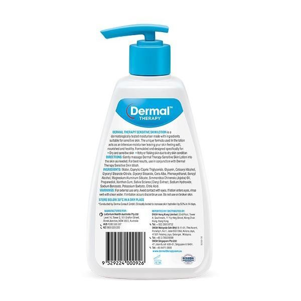 Dermal Therapy Sensitive Skin Lotion 250ml - Image 2