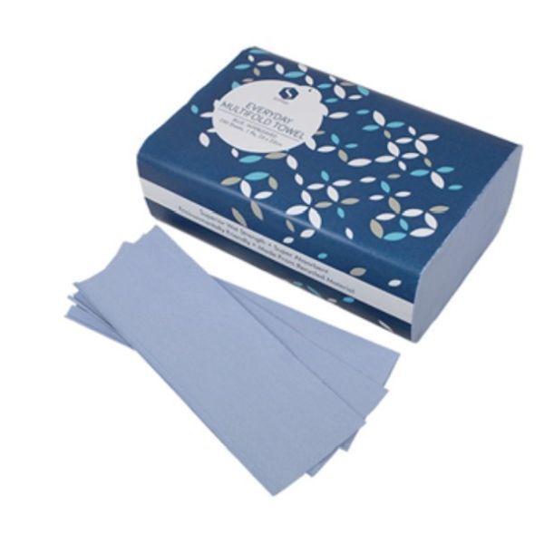 Sofeel Multifold Paper Hand Towel 23 X 22cm Box of 250 by Sofeel in Paper Towels and Tissues