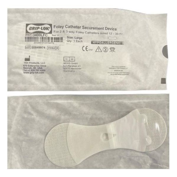 Grip-Lok Medium Foley Universal Catheter Securement Device - Image 2