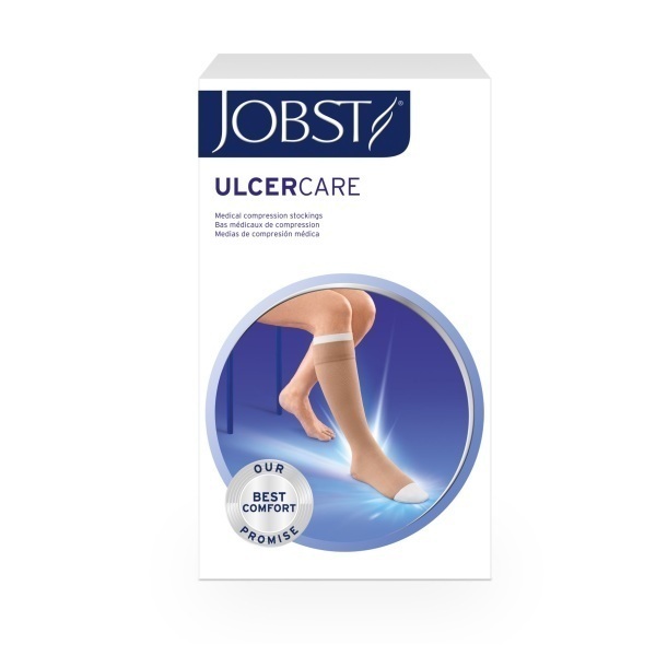 JOBST JOBST UlcerCare Kit Knee High Zip Left Closure 4XL Beige product image for SEO and accessibility