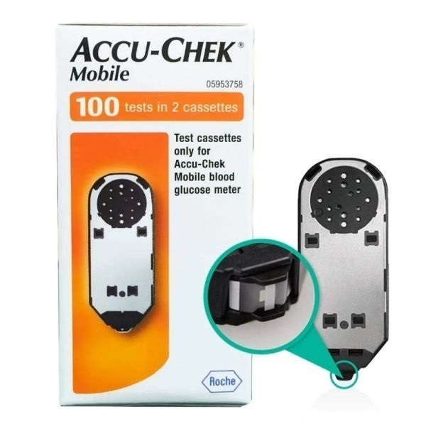 ACCU-CHEK AccuChek Mobile 100 Cassette product image for SEO and accessibility
