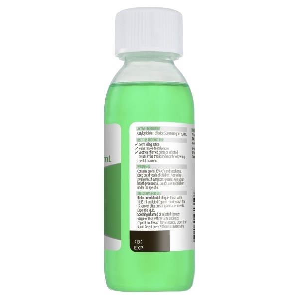 Cepacol Antibacterial Mouthwash 150ml Mint - Image 2