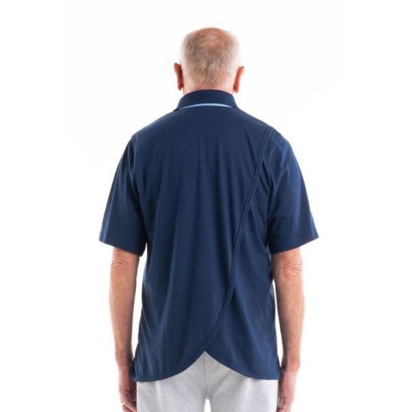 Men's PB Polo Short Sleeve Large Navy - Image 2
