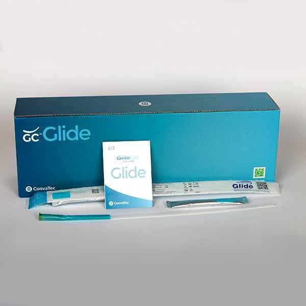 Image of GentleCath Glide Catheter Tiemann 40cm Male FG08 by GentleCath