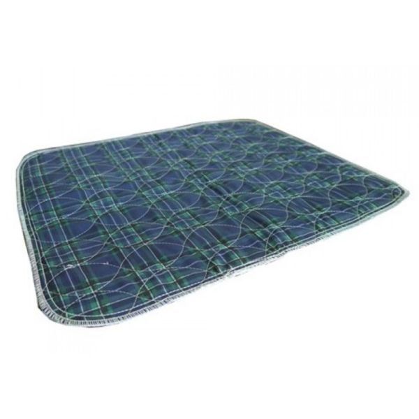 Image of Drycare Chair Pad Tartan Non-Slip Heavy Duty 45x50cm by Drycare