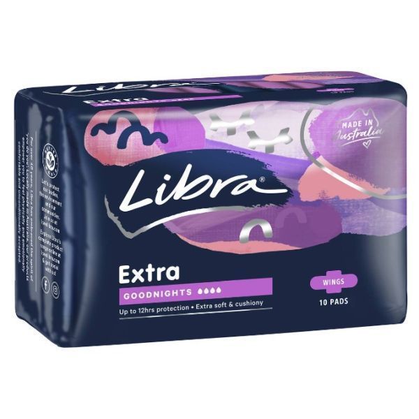 Image of Libra Extra Goodnight Pads Ctn 60 by Libra